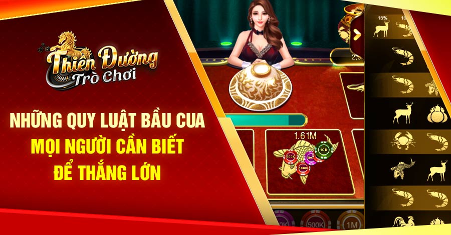 Những Quy Luật Bầu Cua Mọi Người Cần Biết Để Thắng Lớn
