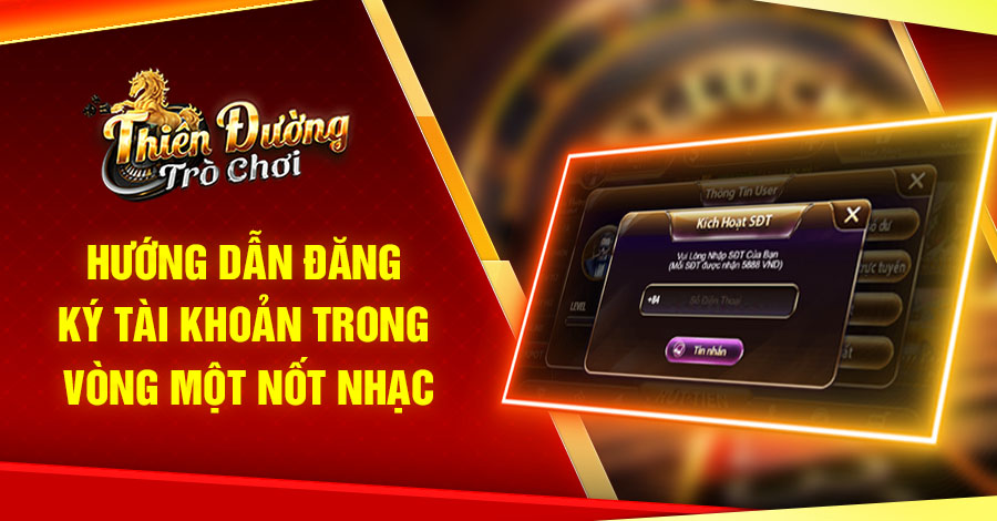 Hướng Dẫn Đăng Ký Tài Khoản TDTC Trong Vòng Một Nốt Nhạc