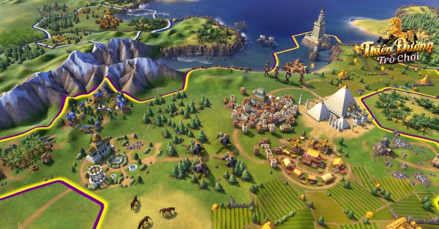 Game chiến lược được lấy ý tưởng từ trò chơi đế chế hấp dẫn và kịch tính
