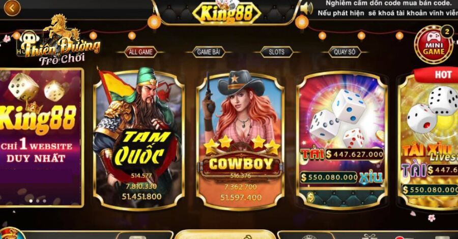 Các bước nạp tiền vào Game bài King88 nhanh nhất