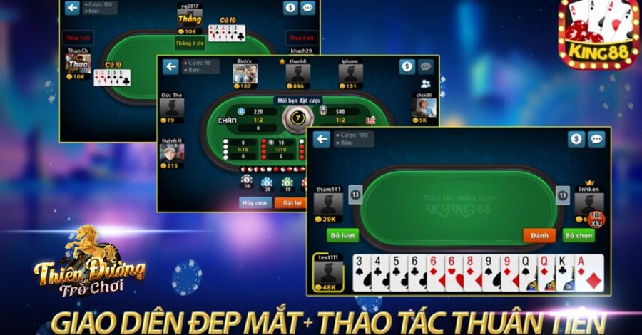 King88 luôn nhận được cái gật đầu tâm đắc của bất kỳ game thủ nào