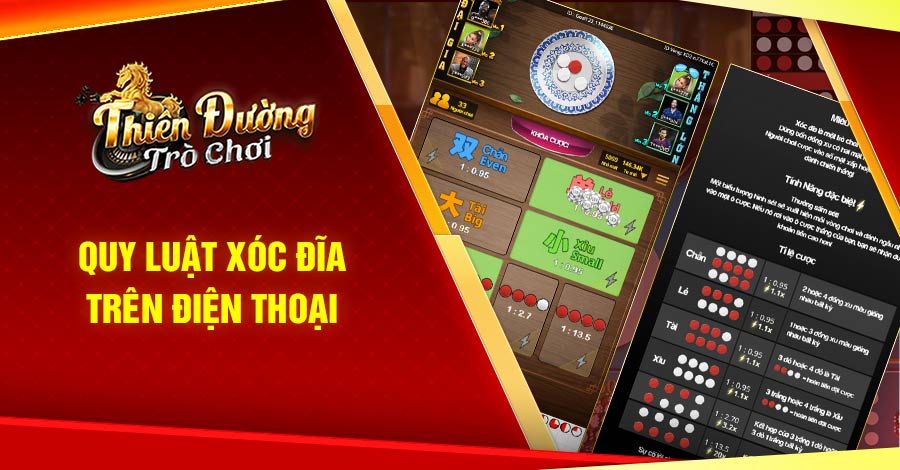 Quy luật Xóc Đĩa trên điện thoại