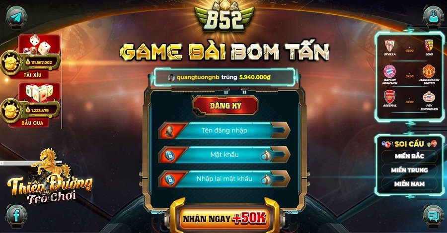 Thông tin sơ lược về B52 game bài