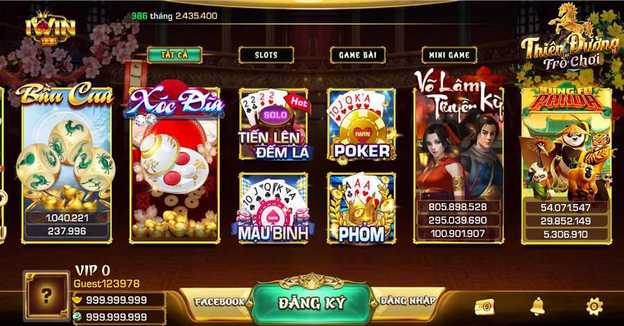 Game bài IWIN đang nổi bật trên thị trường cá cược