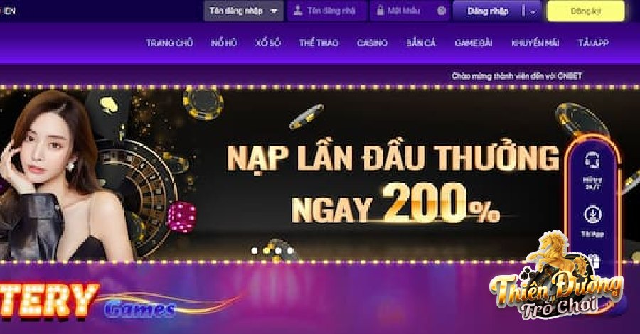 Nhiều ưu đãi khi tham gia game bài đổi thưởng uy tín Gnbet