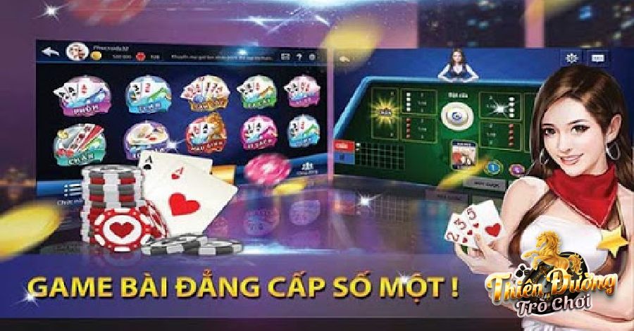 Các loại trò chơi khác nhau trong game bài đổi thưởng uy tín Gnbet