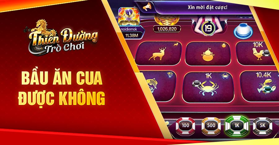 bầu ăn cua được không