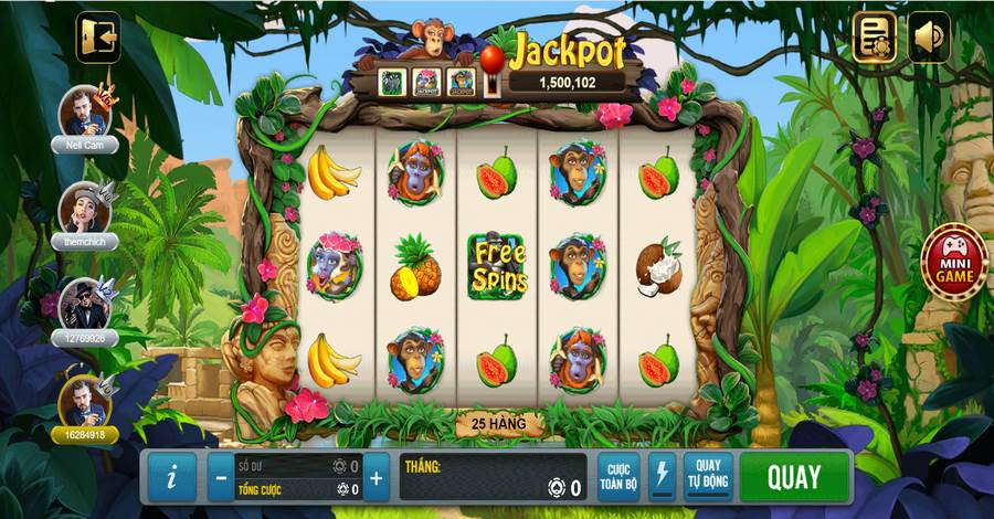game Slot tặng tiền khi đăng ký uy tín